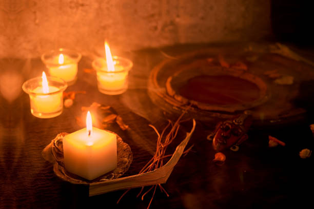 accessories for acts related to black magic and the occult